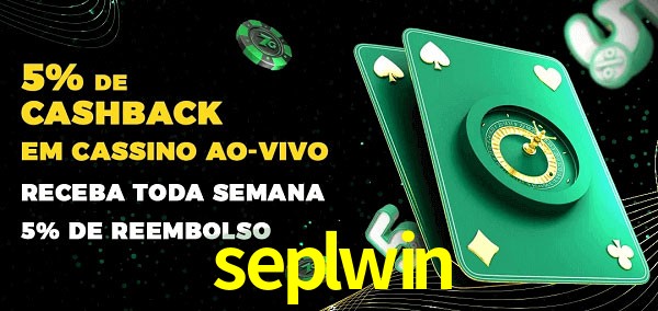 Promoções do cassino ao Vivo seplwin